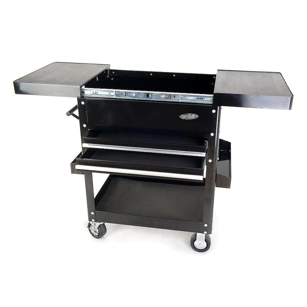 Maxim Pro Series Service Cart MAXIM Black Bench Service Cart