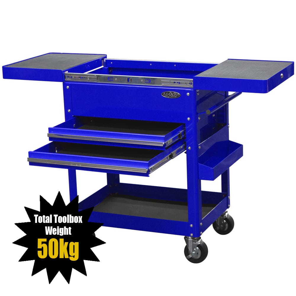 Maxim Pro Series Service Cart MAXIM Blue Bench Service Cart