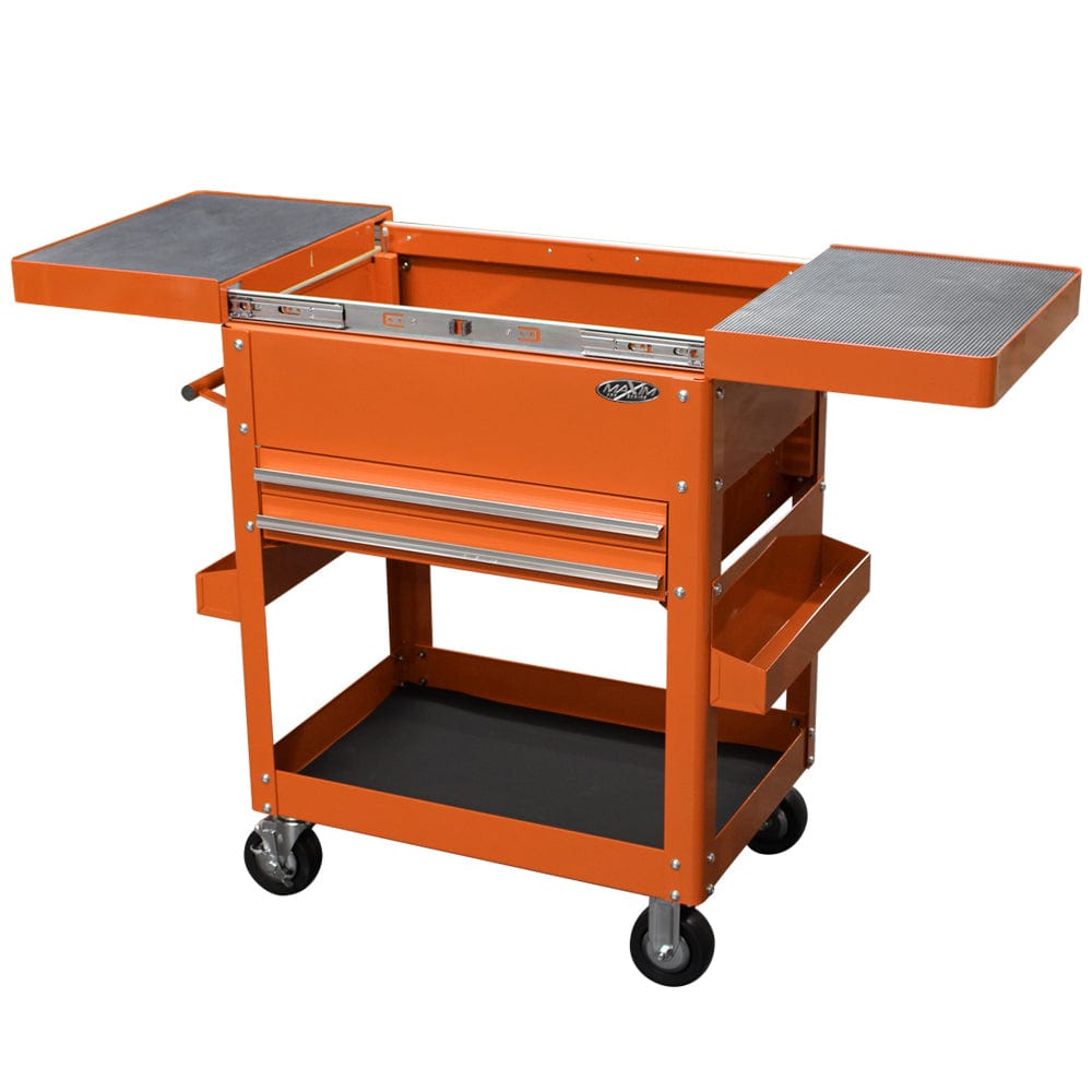 Maxim Pro Series Service Cart MAXIM Orange Bench Service Cart