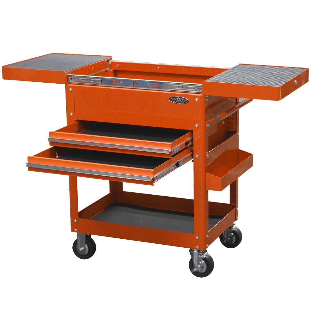 Maxim Pro Series Service Cart MAXIM Orange Bench Service Cart