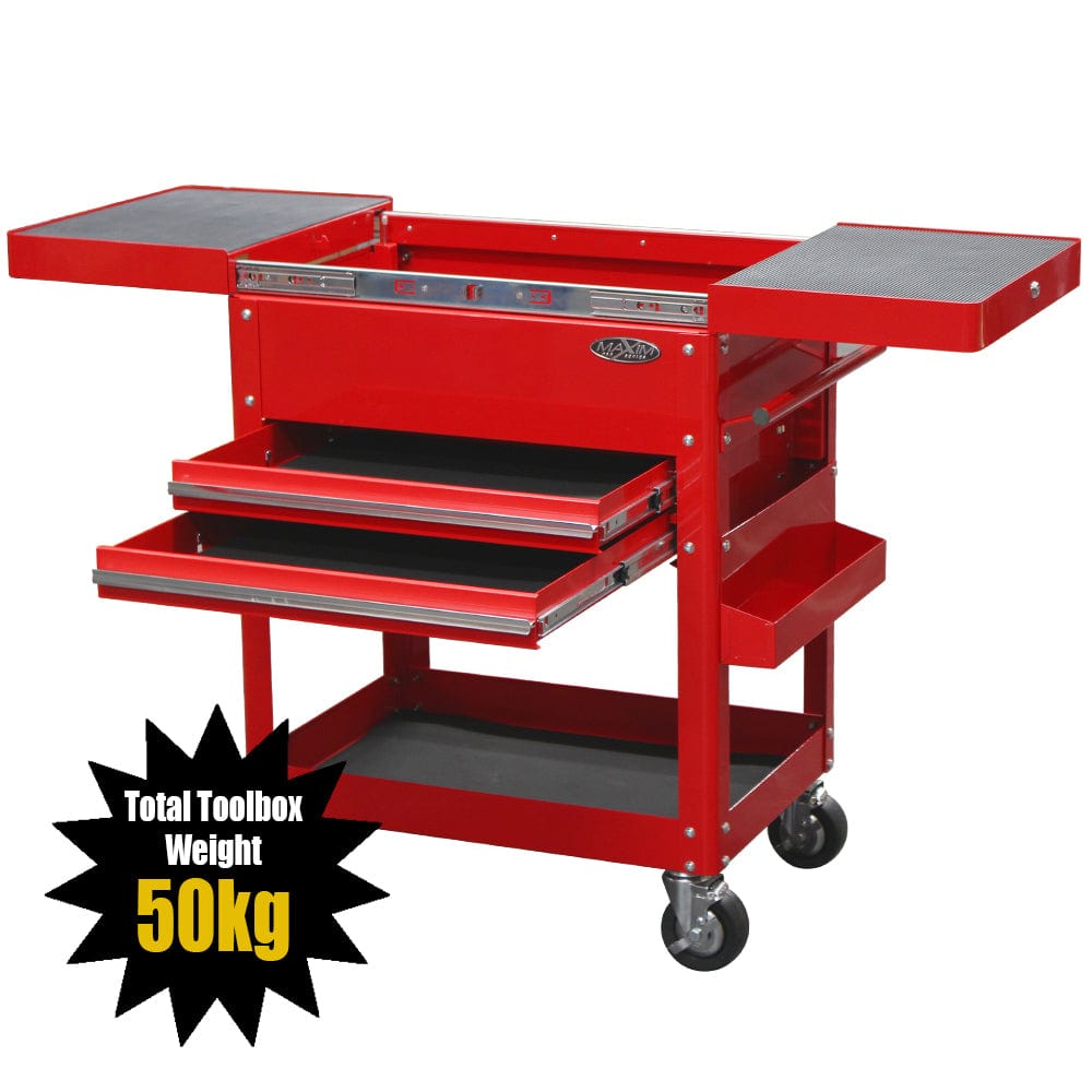 Maxim Pro Series Service Cart MAXIM Red Bench Service Cart