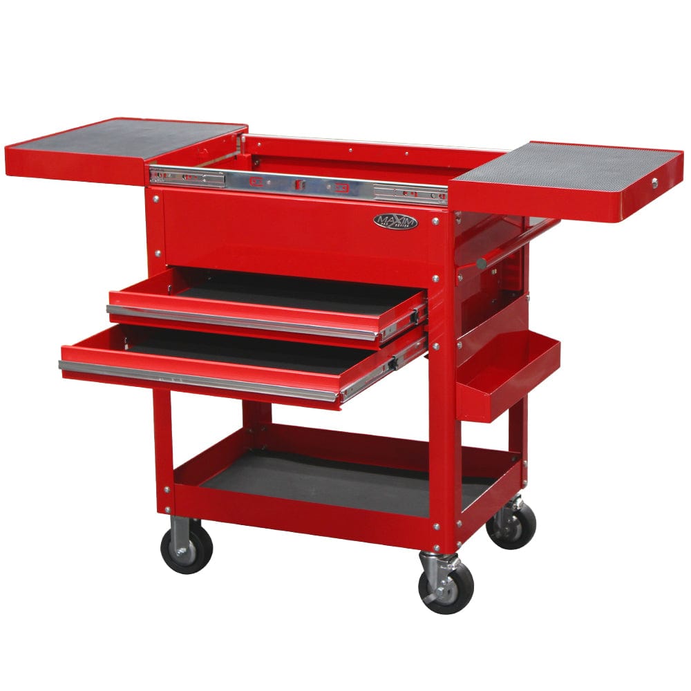 Maxim Pro Series Service Cart MAXIM Red Bench Service Cart