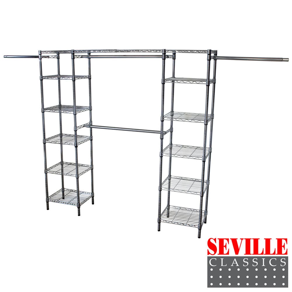 Seville Classics GS - Accessories SEVILLE CLASSICS Expandable Wardrobe Organiser