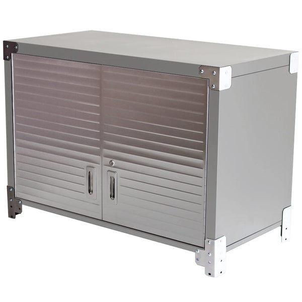 Seville Classics GS - Wall cabinets, Top cabinets, Stool, Stainless Steel bin SEVILLE CLASSICS Top Cabinet Extension Standard Upright Cabinet (AVAILABLE IN TWO DIFFERENT HEIGHTS)