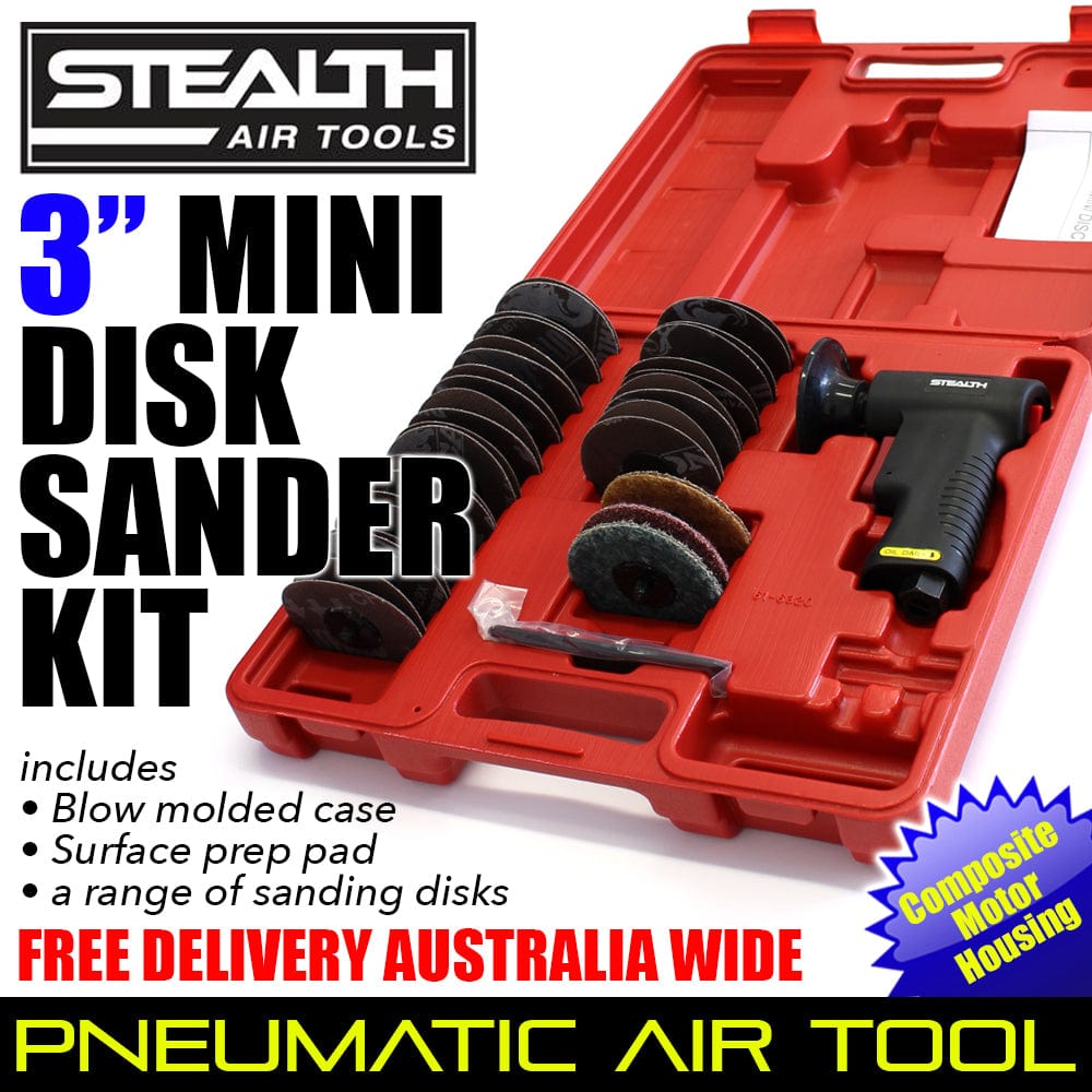 Stealth Air Parts STEALTH 3 inch Mini Disk Sander Kit