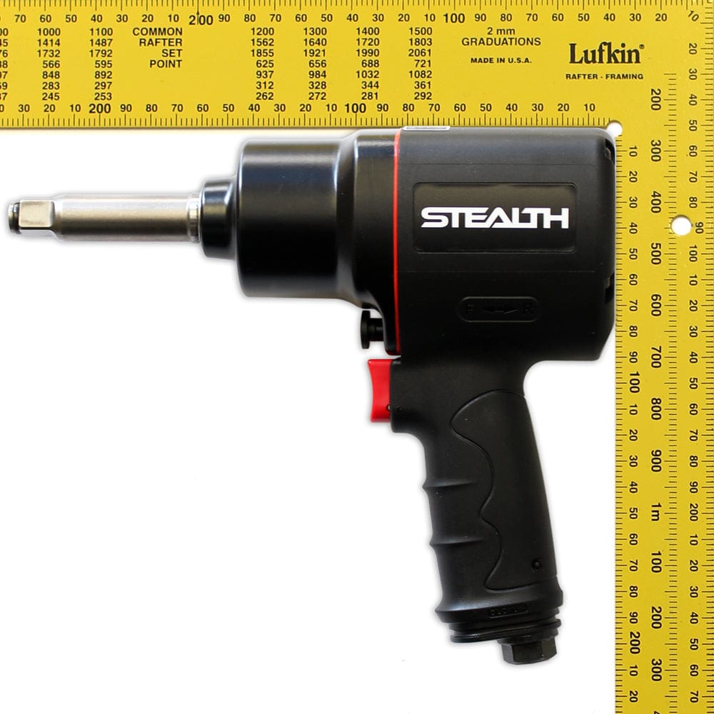 Stealth Air Tools STEALTH 1/2 inch Composite Impact Wrench with 2 inch Anvil