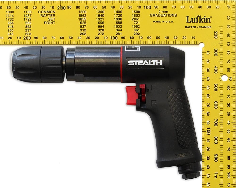 Stealth Air Tools STEALTH 1/2 inch Reversible Air Drill with Keyless Chuck