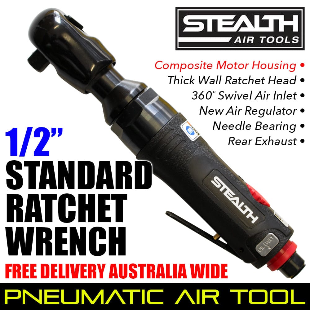 Stealth Air Tools STEALTH 1/2 inch Standard Ratchet Wrench