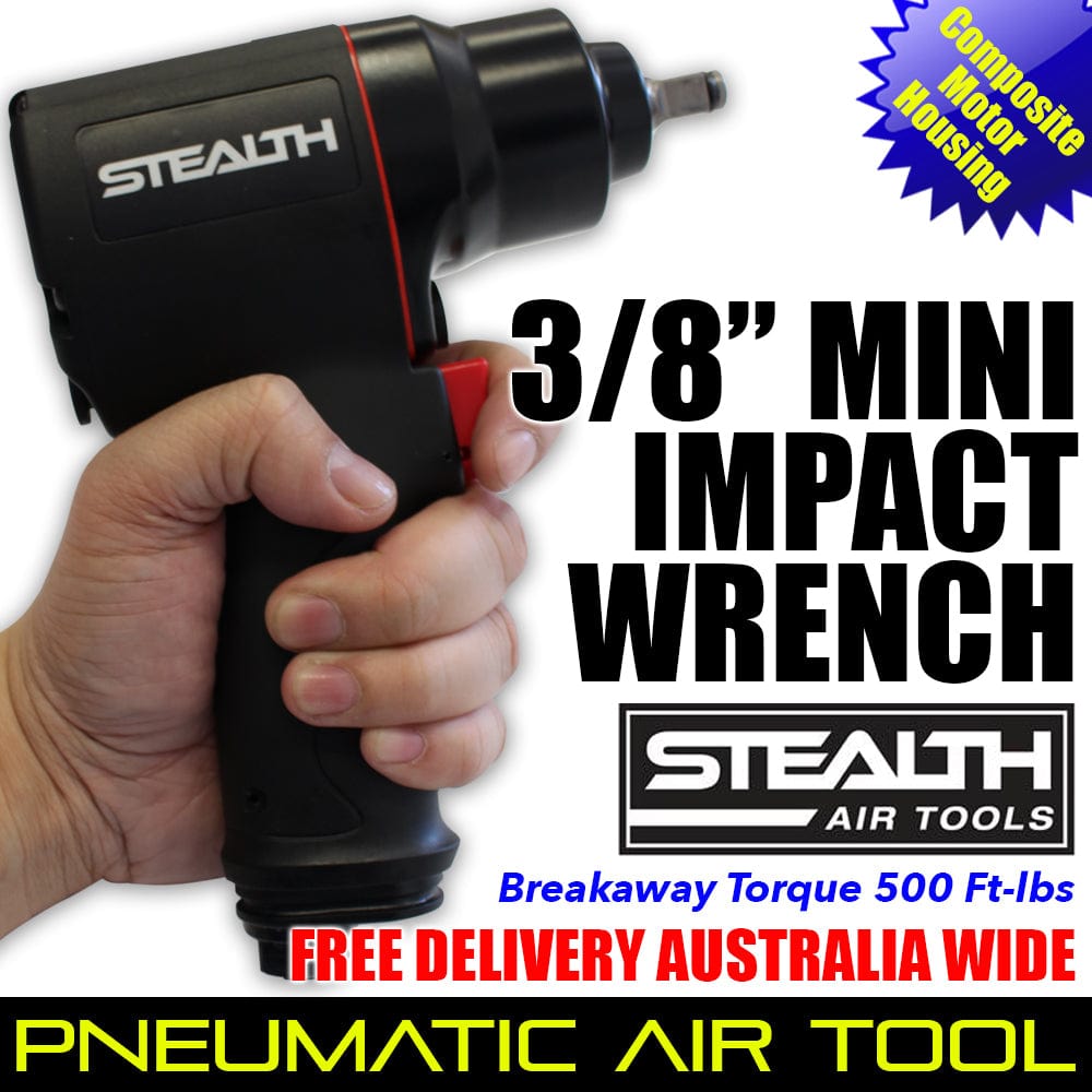 Stealth Air Tools STEALTH 3/8 inch Composite Mini Impact Wrench