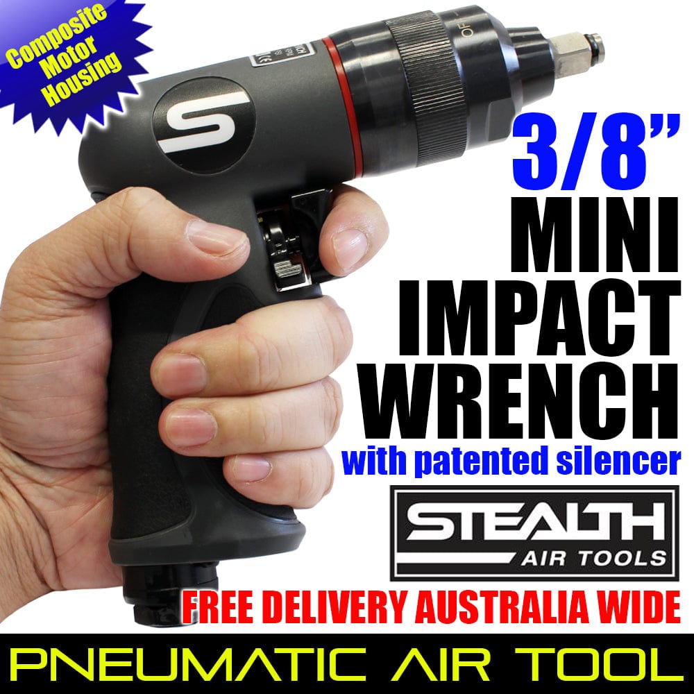 Stealth Air Tools STEALTH 3/8 inch Composite Mini Impact Wrench