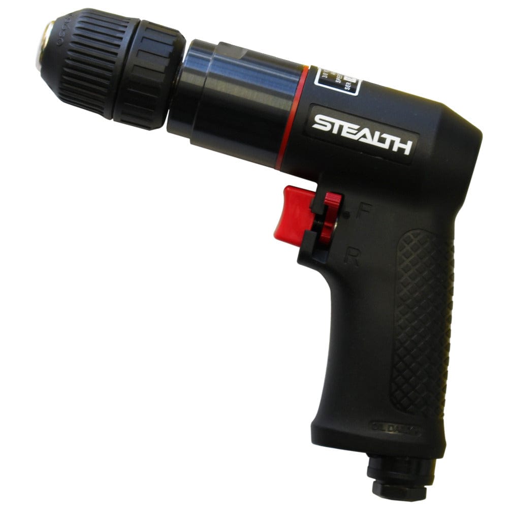 Stealth Air Tools STEALTH 3/8 inch Reversible Air Drill with Keyless Chuck