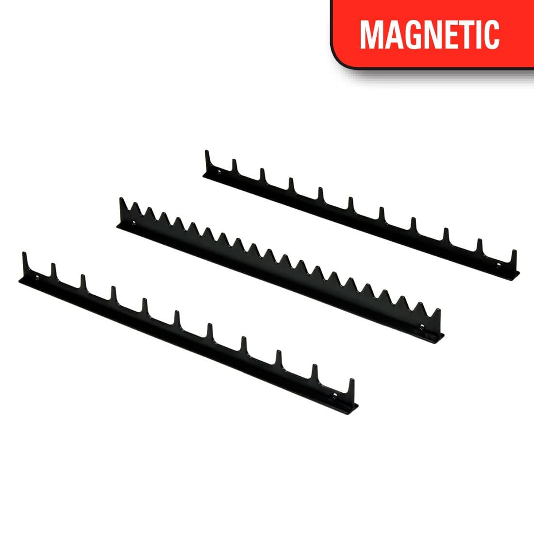 Stealth Speciality Tools Tool Organisers 20 Tool Screwdriver Rail Organiser - Black w/ Magnet