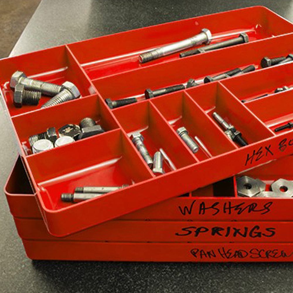 Stealth Speciality Tools Tool Organisers STEALTH 10 Compartment Red Tool Tray