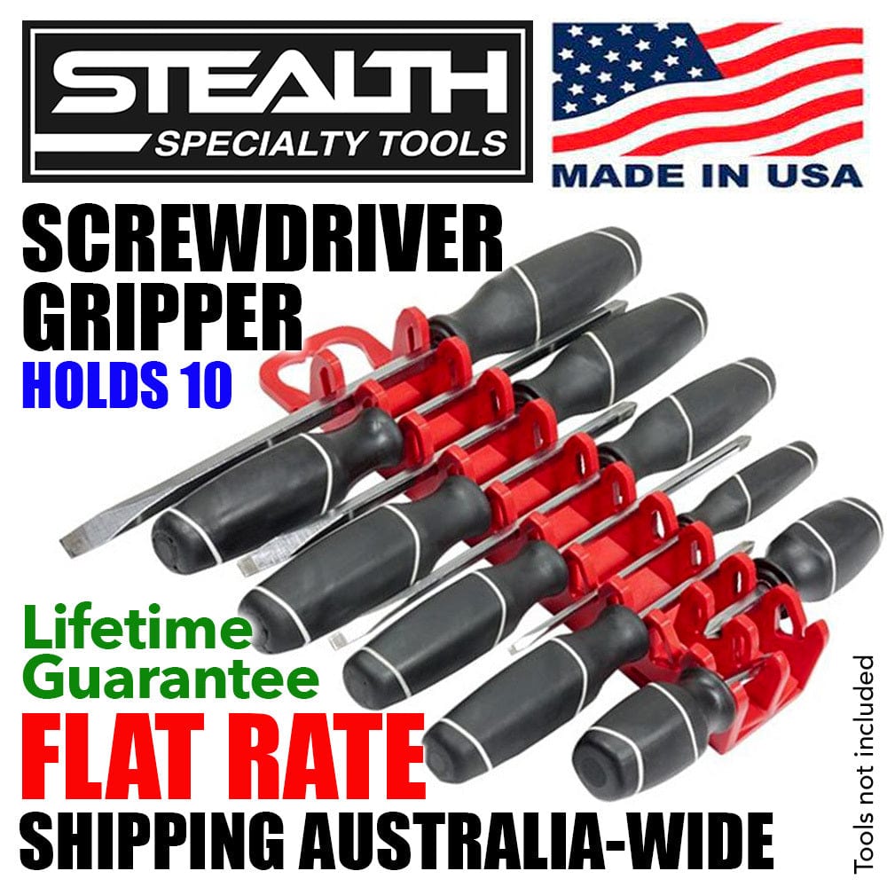 Stealth Speciality Tools Tool Organisers STEALTH 10 Tool Screwdriver Gripper Rack