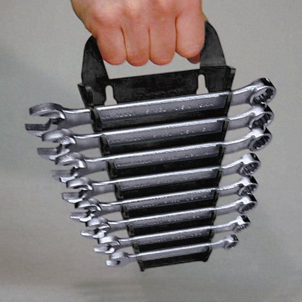 Stealth Speciality Tools Tool Organisers STEALTH 15 Tool Standard Gripper Black Spanner Rack