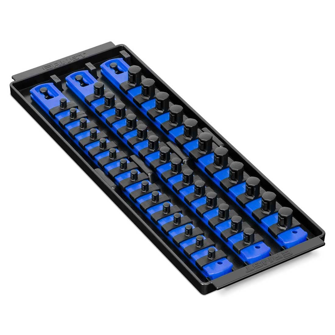 Stealth Speciality Tools Tool Organisers STEALTH 3 x 13" Blue 1/4", 3/8", 1/2" Twist Lock Socket Tray