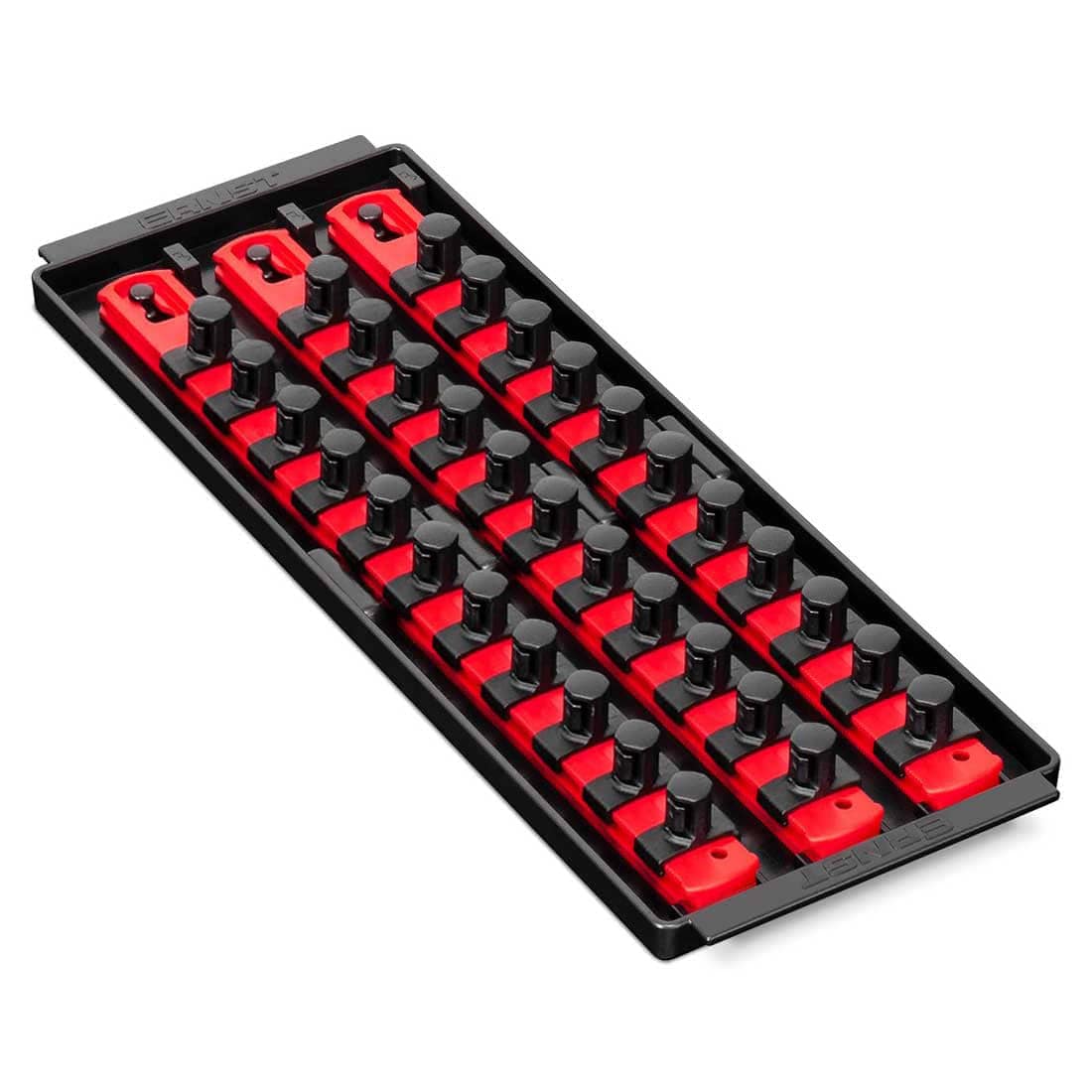 Stealth Speciality Tools Tool Organisers STEALTH 3 x 13" Rail 1/2" Twist Lock Socket Organiser with Tray