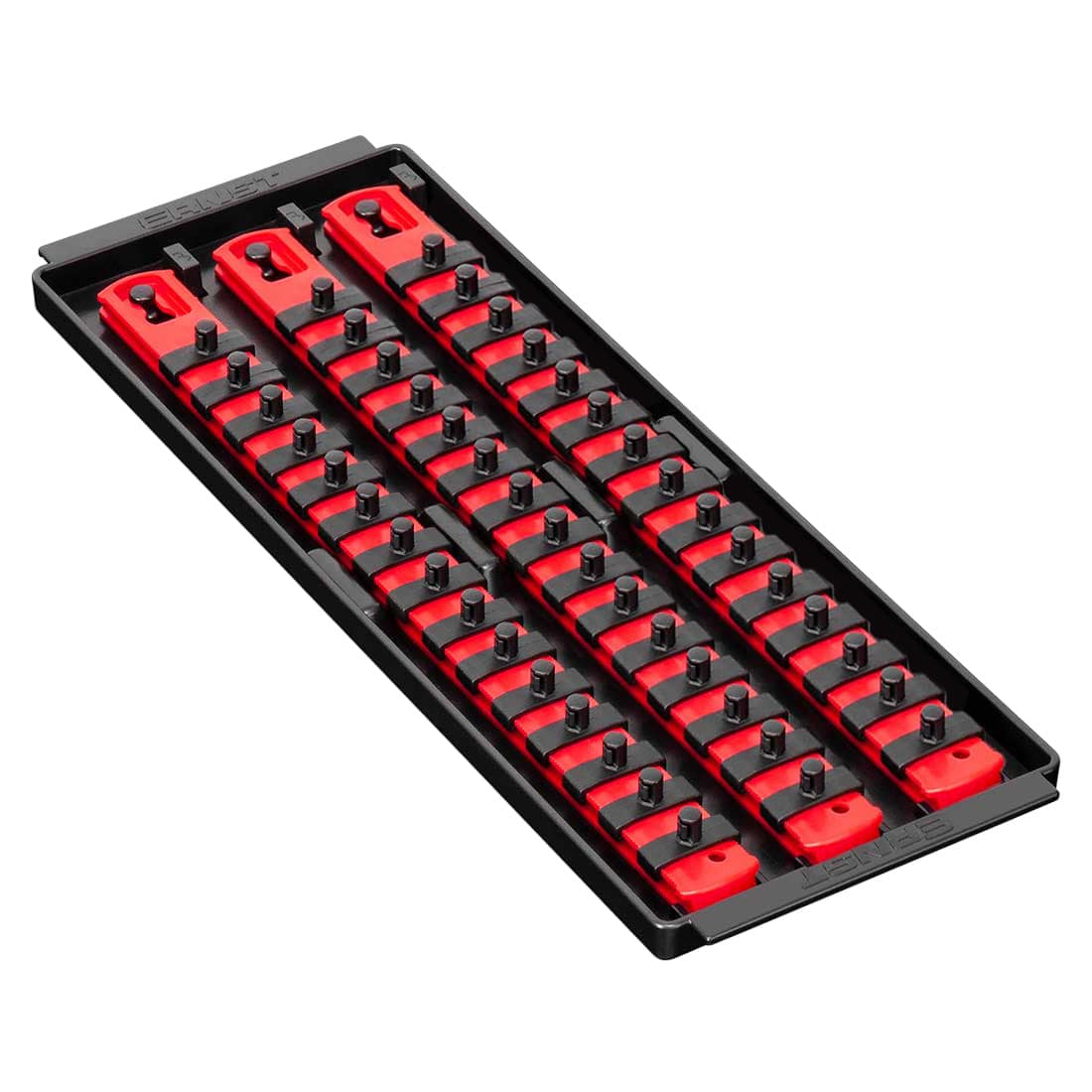 Stealth Speciality Tools Tool Organisers STEALTH 3 x 13" Rail 1/4" Twist Lock Socket Organiser with Tray