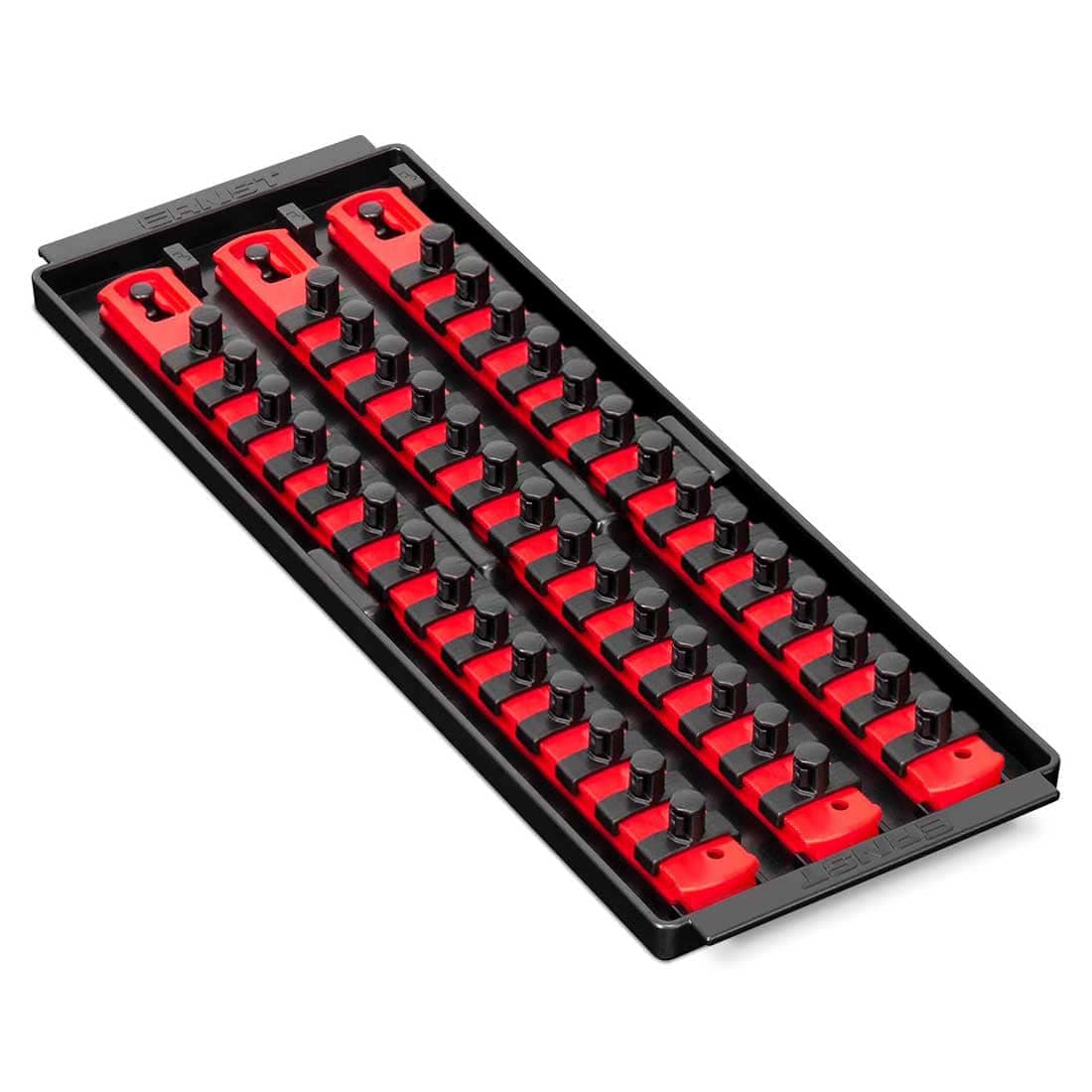 Stealth Speciality Tools Tool Organisers STEALTH 3 x 13" Rail 3/8" Twist Lock Socket Organiser with Tray