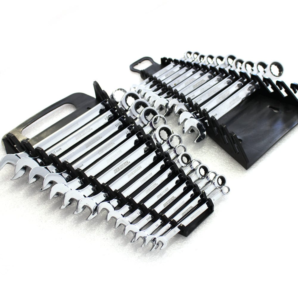 Stealth Speciality Tools Tool Organisers STEALTH 30 Tool Standard and Reverse Gripper Black Spanner Rack Combo