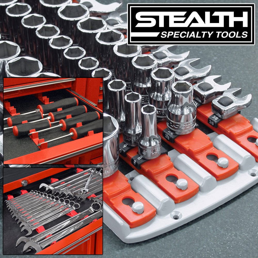 Stealth Speciality Tools Tool Organisers STEALTH Complete Socket System and Low Profile Combo Pack Tool Organiser