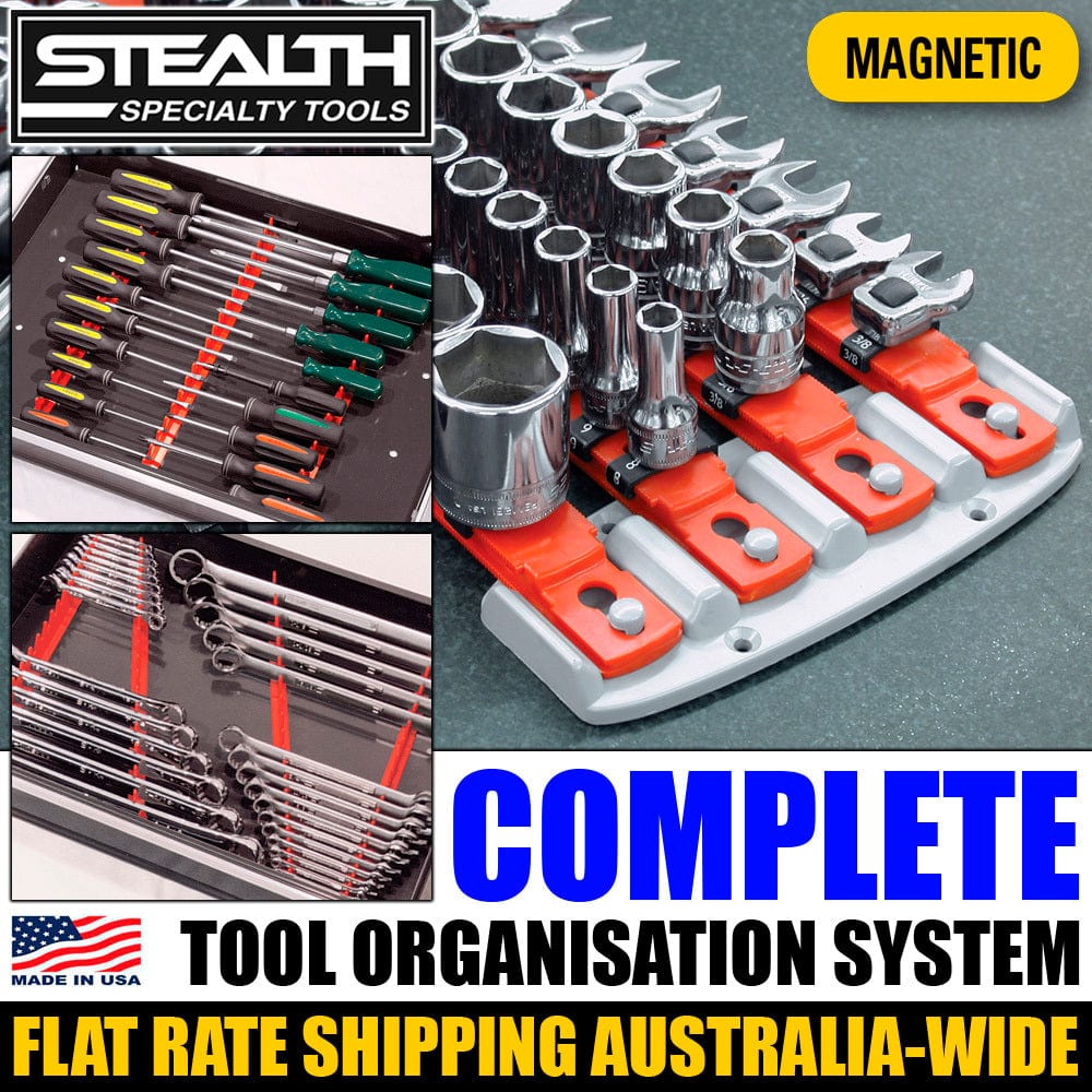 Stealth Speciality Tools Tool Organisers STEALTH Complete Socket System and Magnetic Combo Pack Tool Organisation System