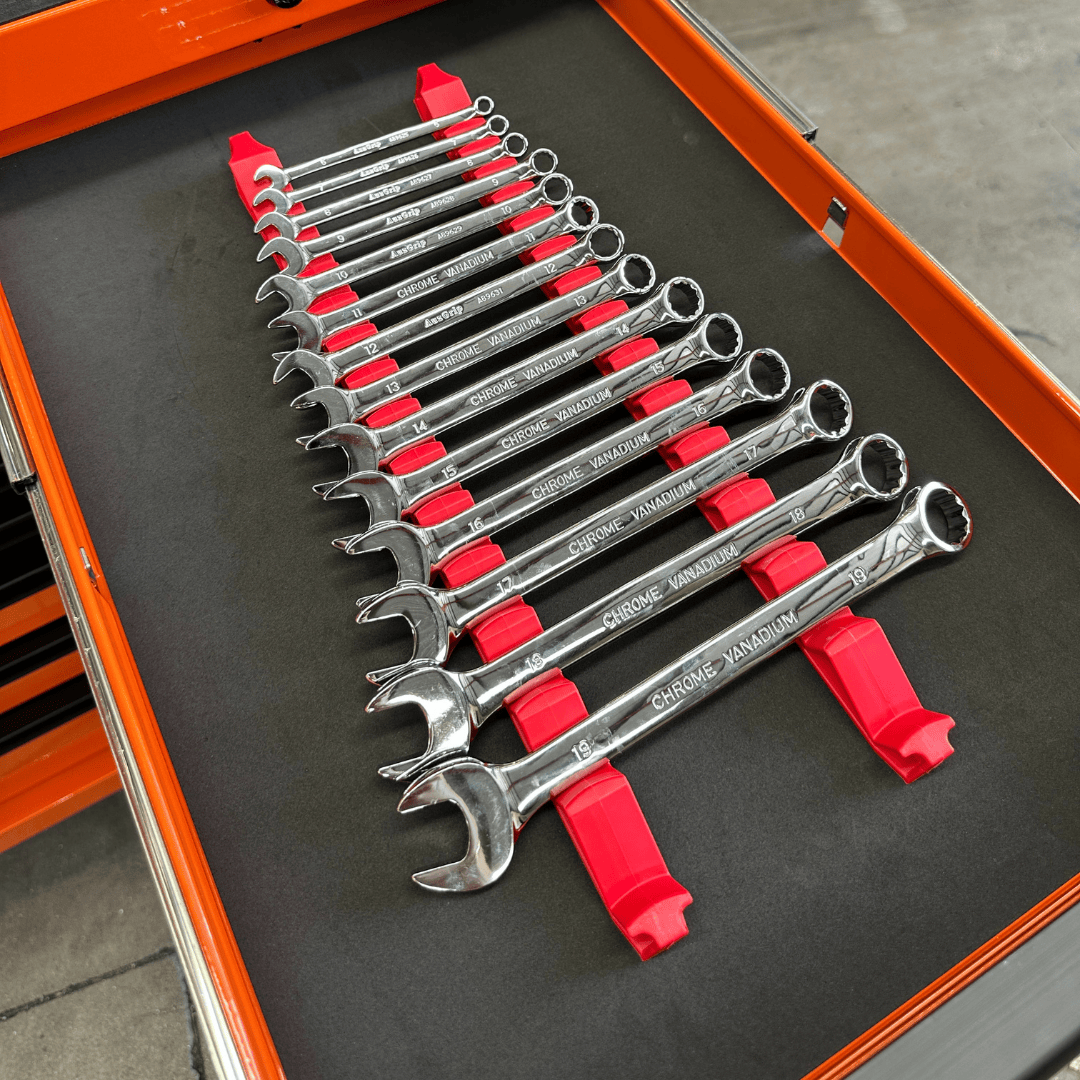 STEALTH Low Profile Spanner Rack - Holds 30 Tools – Just Pro Tools