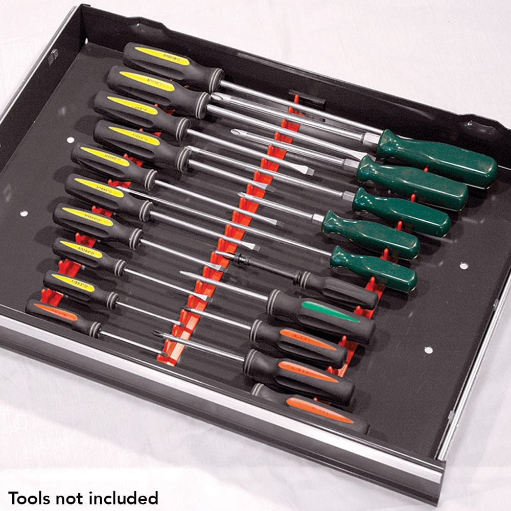 Screwdriver Rack Lock STEALTH 20 Tool Magnetic Screwdriver Rack - Red – Just Pro Tools