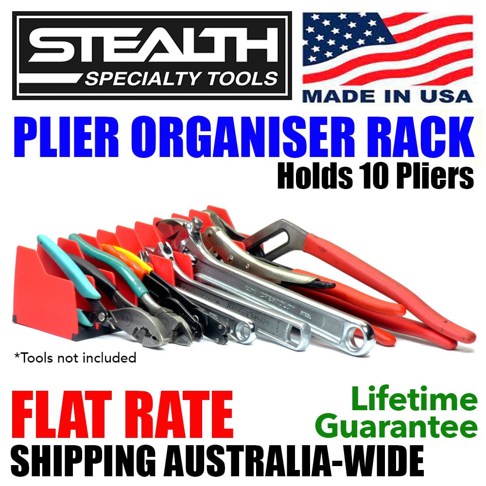 Stealth Speciality Tools Tool Organisers STEALTH Plier Organiser Rack - Holds 10 Tools