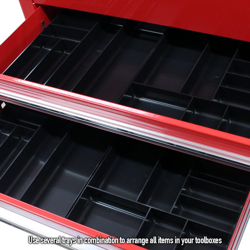 Stealth Speciality Tools Tool Organisers STEALTH Set of 3 x 10 Compartment Black Tool Trays