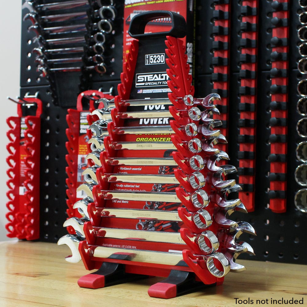 Stealth Speciality Tools Tool Organisers STEALTH Spanner Tool Tower System holds 30 Spanners