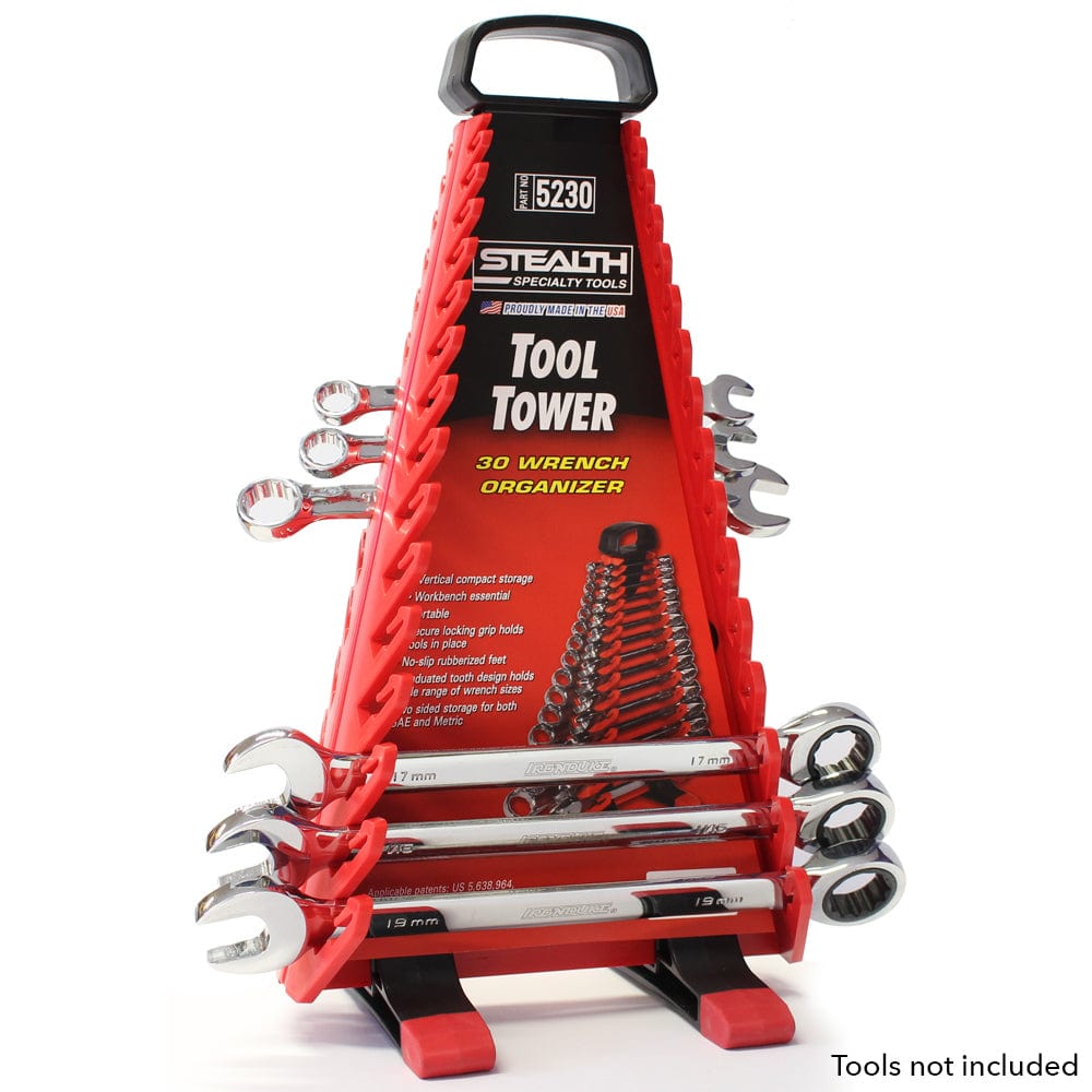 Stealth Speciality Tools Tool Organisers STEALTH Spanner Tool Tower System holds 30 Spanners